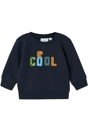 NAME IT Sweatshirt - NbmVonne - Dark Sapphire/COOL/Dinosaur