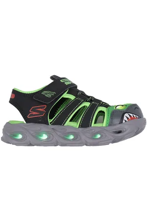 Skechers Sandaler m. Lys - Thermo-Splash - Hydro-Flare - Sort/Li