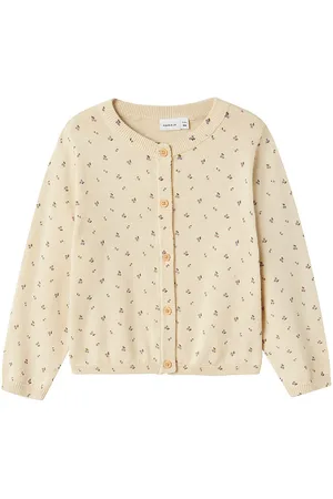 NAME IT Cardigan - Strik - NmfBasine - Summer Sand