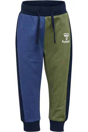 Hummel Sweatpants - hmlAssym - Black Iris m. Logo
