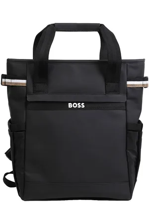 HUGO BOSS Pusletaske - RygsÃ¦k - Sort