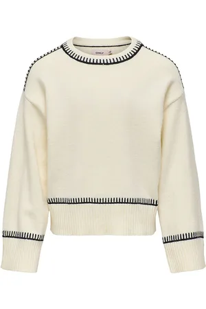 ONLY Bluse - Strik - KogIbi - Whitecap Gray/BLACK