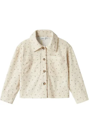NAME IT Skjorte - FlÃ¸jl - NmfBisille - Summer Sand
