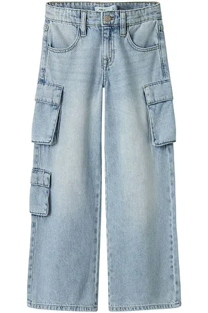NAME IT Jeans - Wide - Noos - NkfBella - Light Blue Bleached Den
