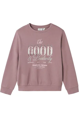 NAME IT Sweatshirt - NkfBoppe - Elderberry