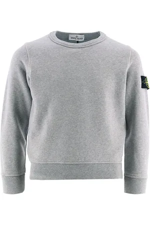 Stone Island Sweatshirt - GrÃ¥meleret