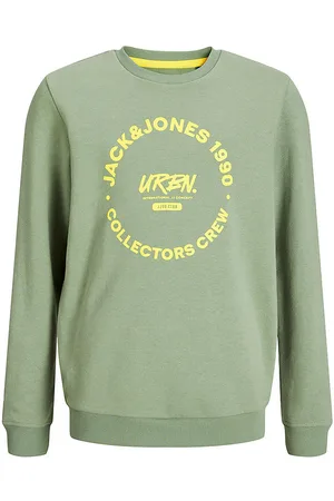 JACK & JONES Sweatshirt - JjSimon - Iceberg Green