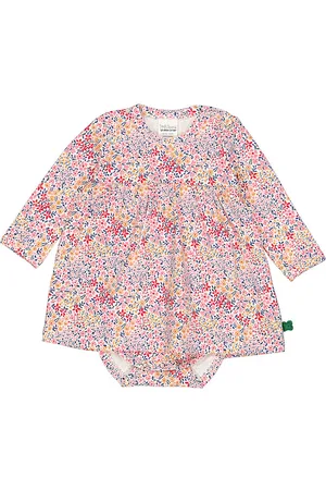 Freds World Kjolebody l/Ã¦ - Bloom - Almond/Papaya/Navy