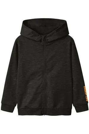 NAME IT Cardigan - NkmBertillo - Sort m. Print