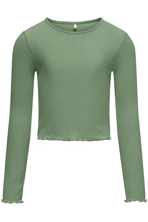 ONLY Bluse - Noos - Rib - KogNella - Hedge Green