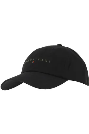 Tommy Hilfiger Kasket - Linear Logo - Sort
