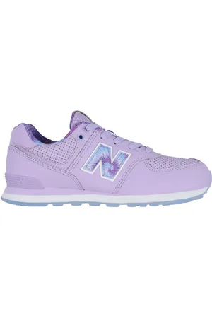 New Balance Sko - 574 - Lilac Glo/Electric Sky