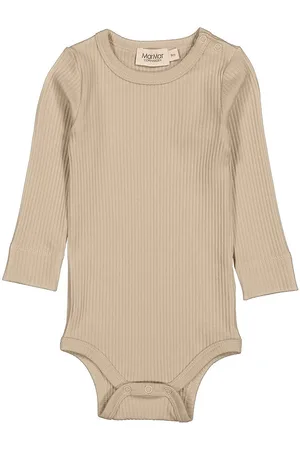 Marmar Copenhagen Body l/Ã¦ - Rib - Modal - Plain - Stone Wall