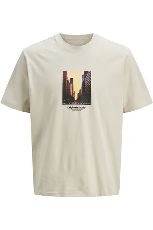 JACK & JONES T-shirt - JorVesterbro - Moonbeam