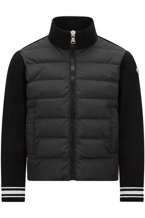 Moncler Cardigan - Strik/Dun - Sort