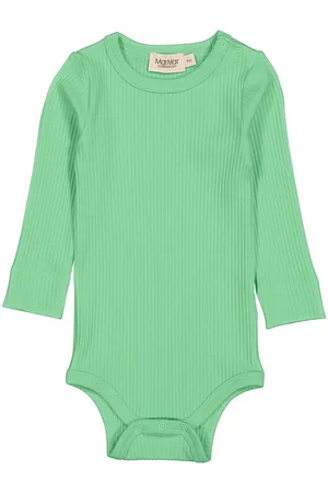 Marmar Copenhagen Body l/Ã¦ - Rib - Modal - Plain - Cale Green