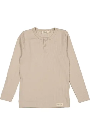 Marmar Copenhagen Bluse - Rib - Modal - Stone Wall