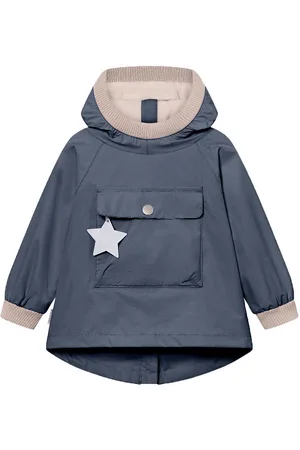 Mini A Ture Sommerjakke - MatBaby Vito Fleece Anorak - Ombre Blu
