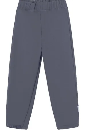 Mini A Ture Softshellbukser m. Fleece - MatAian - Ombre Blue