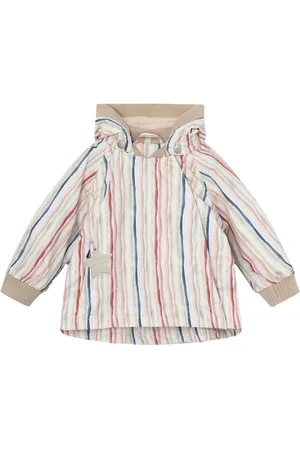 Mini A Ture Sommerjakke - MatWiami Fleece - Watercolor Stripes