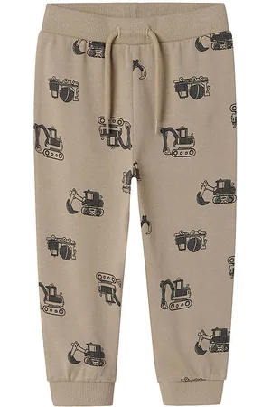 NAME IT Sweatpants - NmmVildar - Pure Cashmere/Construction m. P