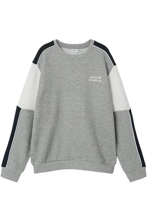NAME IT Bluse - NkmRicce - Grey Melange