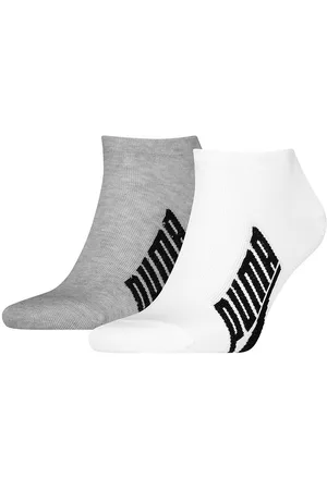 PUMA AnkelstrÃ¸mper - 2-pak - Sneaker - Lifestyle - Hvid/GrÃ¥/Sort