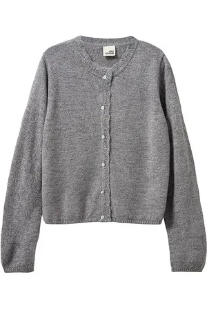 Sofie Schnoor Cardigan - Strik - Uld - Grey Melange