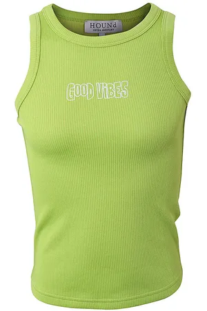 Hound Top - Rib - Pear m. Print