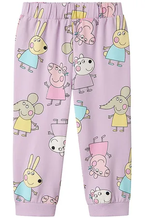 NAME IT Sweatpants - NmfFira - Peppa Pig - Orchid Bloom