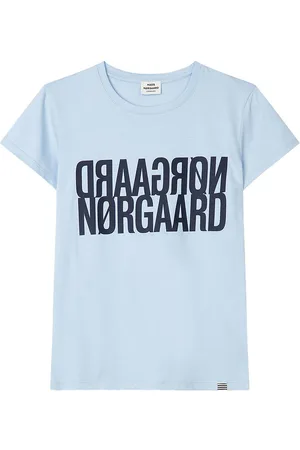 Mads Norgaard T-shirt - Tuvina - Cashmere Blue