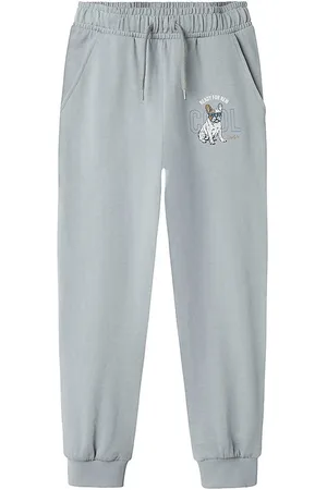 NAME IT Sweatpants - NkmBedog - Quarry m. Print