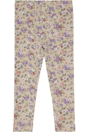 Hust and Claire Leggings - Rib - Lisa - Cement