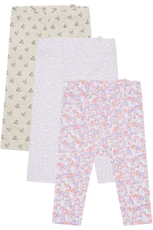 Hust and Claire Leggings - Liva - 3-pak - Wheat Melange