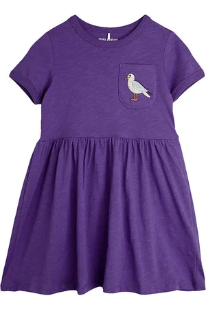 Mini Rodini Kjole - Seagull - Lilla