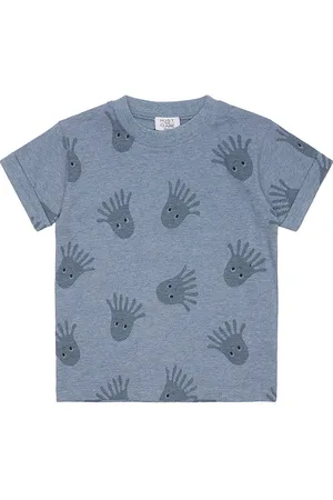 Hust and Claire T-shirt - Anton - Sky Melange