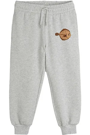 Mini Rodini Sweatpants - Flundra - GrÃ¥meleret