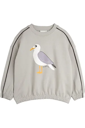 Mini Rodini Sweatshirt - Seagull - GrÃ¥