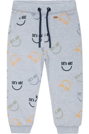 Hust and Claire Sweatpants - Garry - Pearl Grey Melange