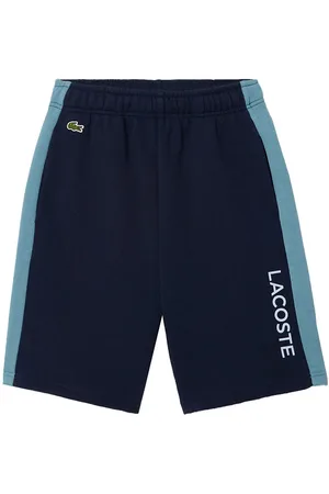 Lacoste Sweatshorts - NavyblÃ¥/Limestone m. Logo