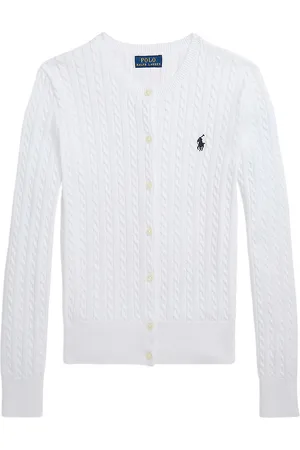 Ralph Lauren Cardigan - Strik - Hvid