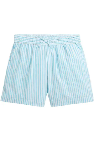 Ralph Lauren Shorts - HÃ¸r - LyseblÃ¥/Hvidstribet