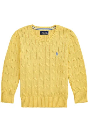 Ralph Lauren Bluse - Strik - Gul
