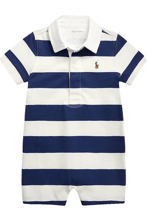 Ralph Lauren Sommerdragt - Rugby - Navy/Hvid