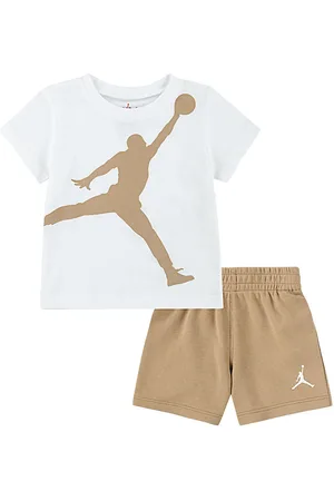 Jordan ShortssÃ¦t - Shorts/T-shirt - Desert Camo/Hvid