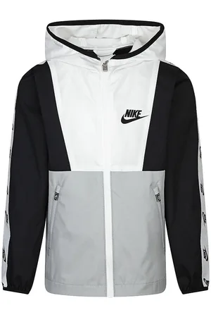 Nike Jakke - Color Block - Sort