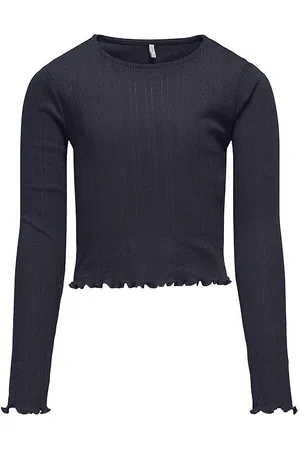 ONLY Bluse - Noos - KogCarlotta - Night Sky m. HulmÃ¸nster