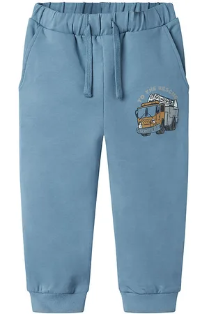 NAME IT Sweatpants - NmmDennis - Spring Lake m. Print