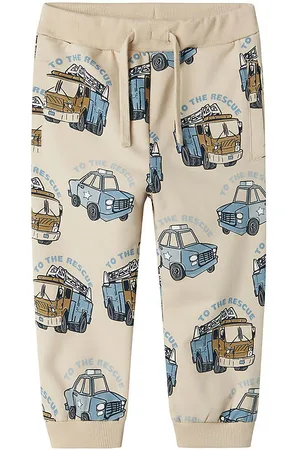 NAME IT Sweatpants - NmmDibbo - Peyote m. Print