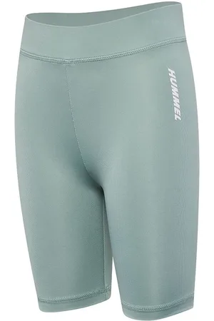 Hummel Cykelshorts - hmlLuna Thights - Iceberg Green